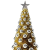 Kerstboom mini goud (50cm)