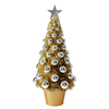 Kerstboom mini goud (50cm)