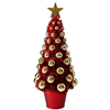 Kerstboom mini rood (50 cm)