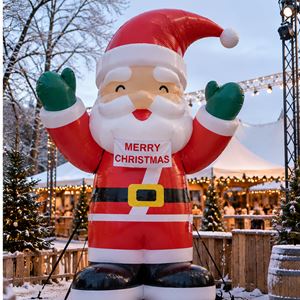 Opblaasbare Kerstman 3,5 meter Opblaasbare Kerstman 3,5 meter