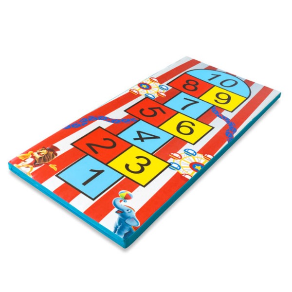 Hink stap sprong circus mat